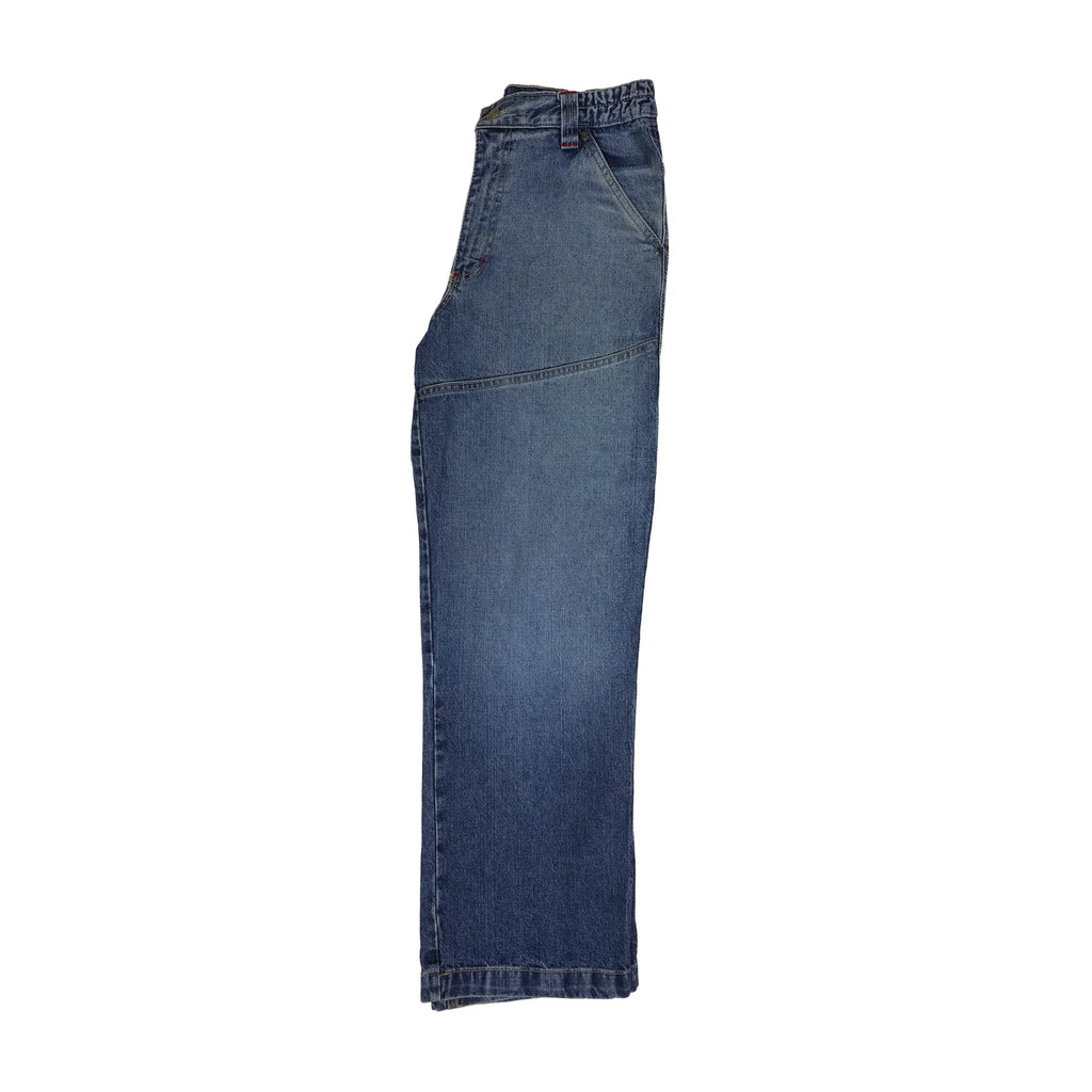 Vintage Y2K "Here & There" C&A South Academy Broderte Carpenter Skater Jeans