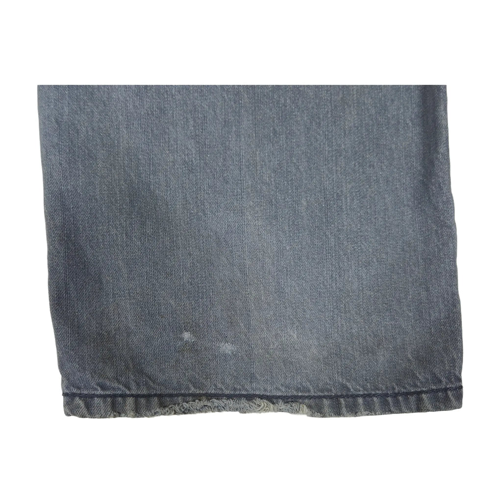 Vintage Y2K Coogi baggy jeans med kontrastsøm i falmet grå