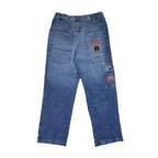 Vintage Y2K "Here & There" C&A South Academy Broderte Carpenter Skater Jeans