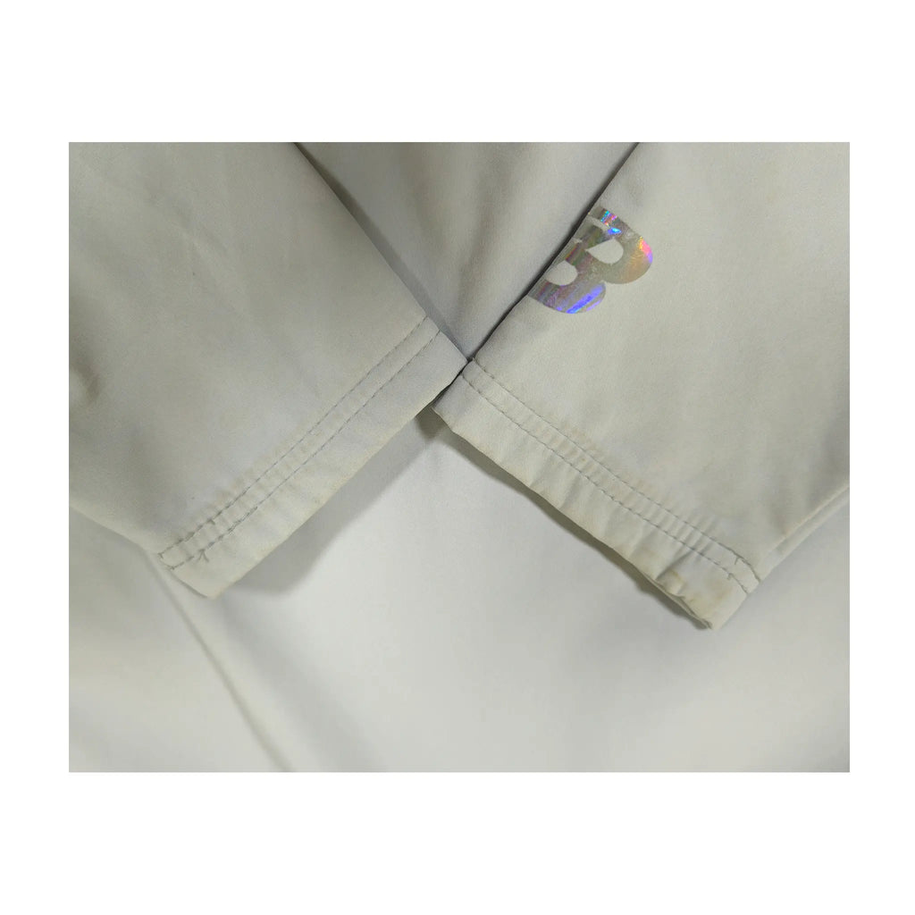 Vintage New Balance Regnbuefarget Holografisk Softshell Fleecejakke