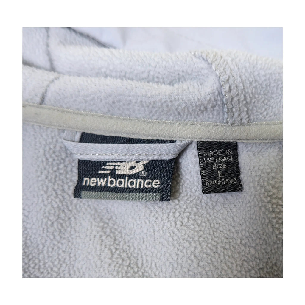 Vintage New Balance Regnbuefarget Holografisk Softshell Fleecejakke