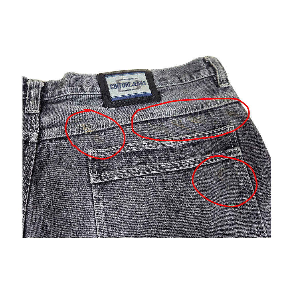 Vintage 90-talls Culture Jeans Ultra-baggy snekkerbukser i denim