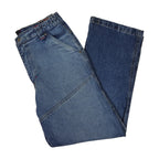 Vintage Y2K "Here & There" C&A South Academy Broderte Carpenter Skater Jeans
