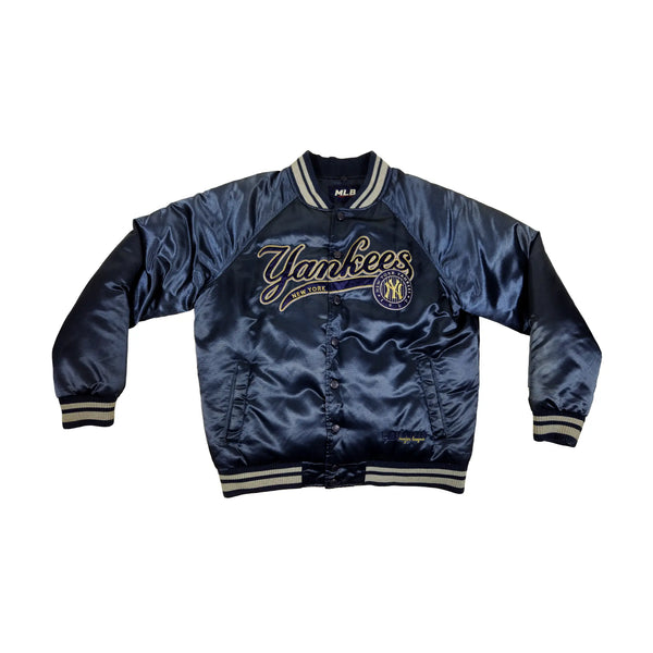 MLB Korea New York Yankees Satin Bomber Jacket