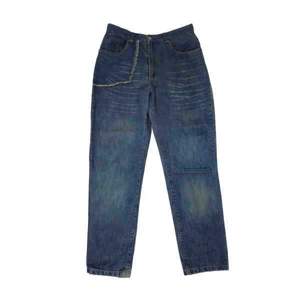 Vintage Y2K Ecko Unltd. Asymmetrical Patchwork Multi-Panel Skater Jeans