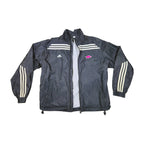 Vintage 2000-talls Adidas Arkansas Razorbacks "Pink Out" vindjakke