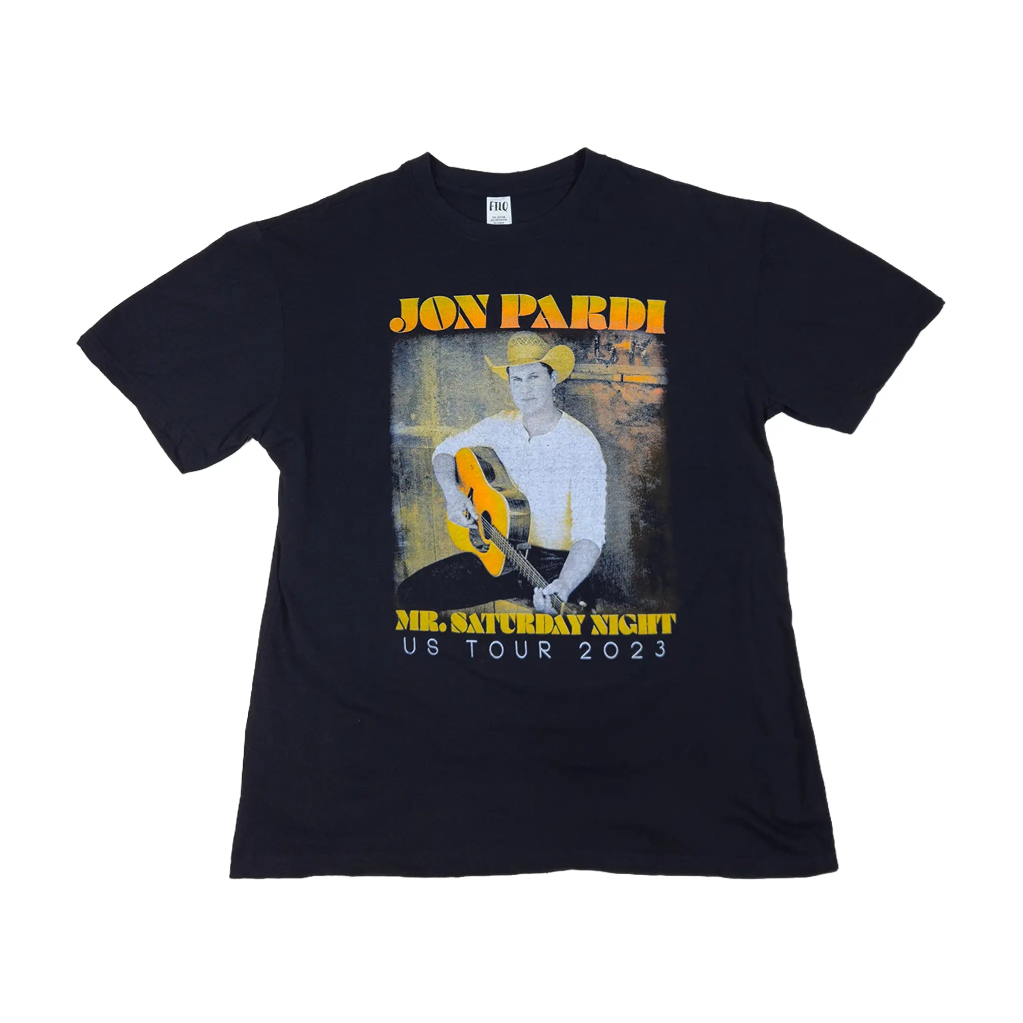 Offisiell Jon Pardi 2023 "Mr. Saturday Night" Tour T-skjorte