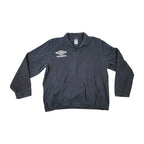 Vintage Umbro Svart Drilltopp