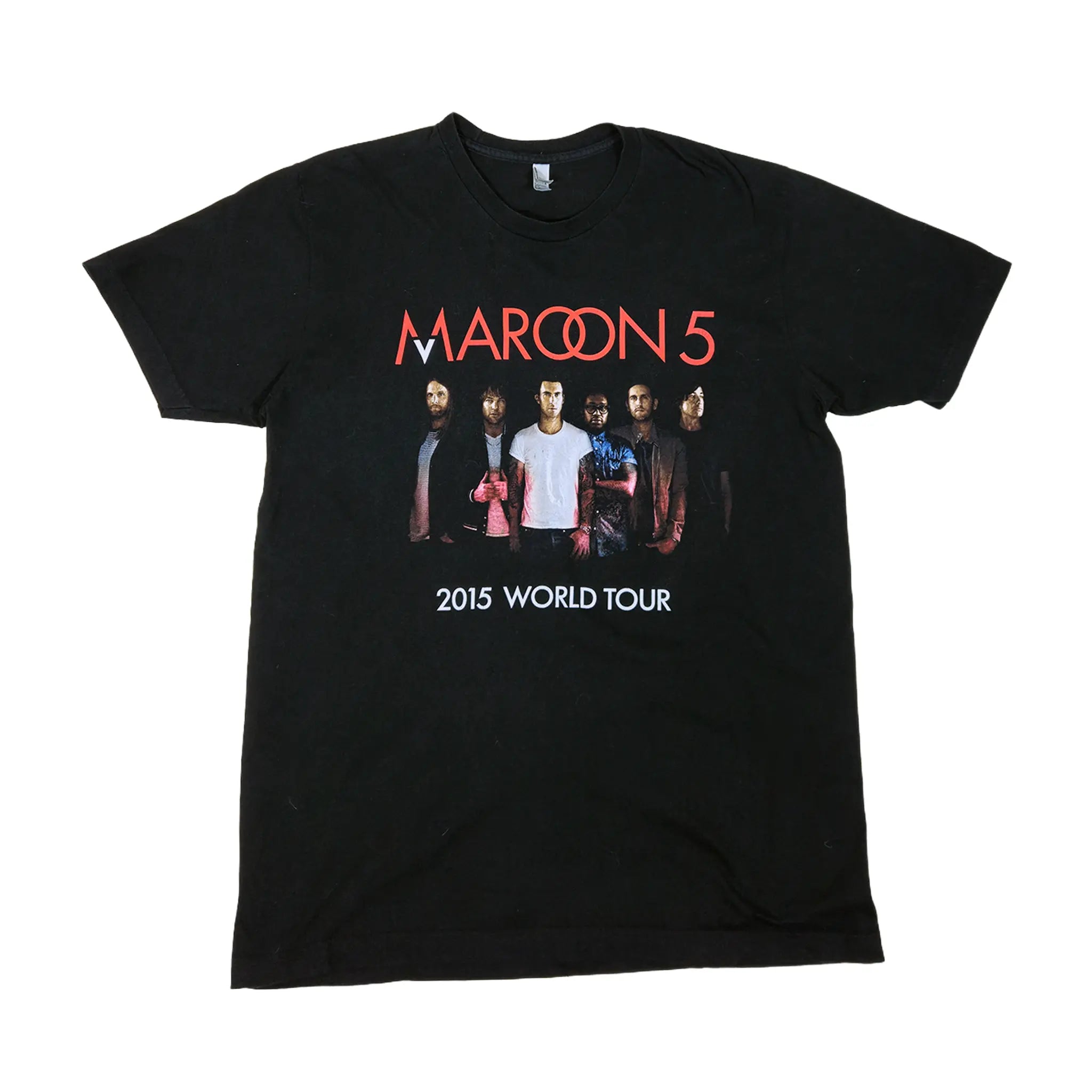 Offisiell Maroon 5 2015 "V" World Tour Tee