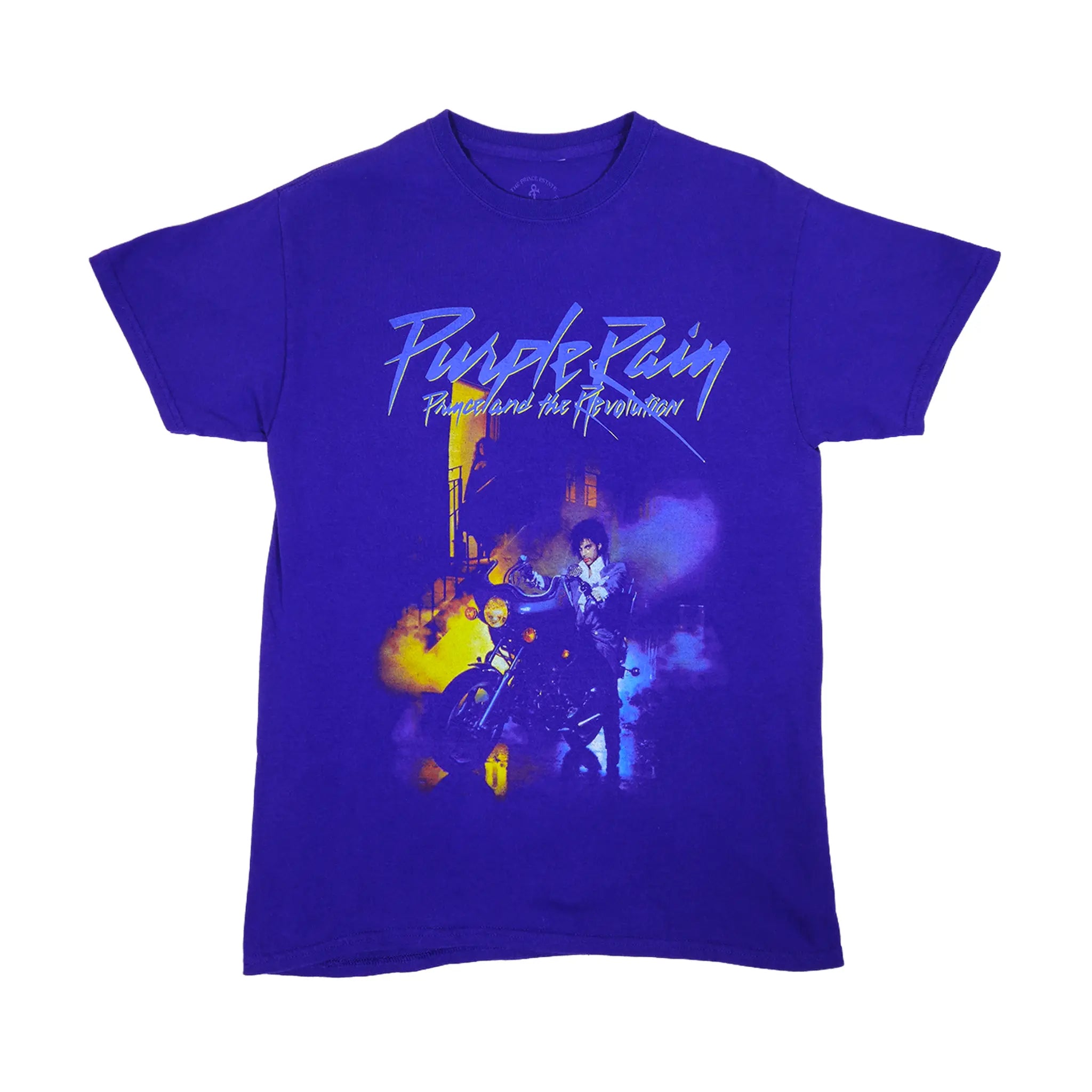 Offisiell Prince "Purple Rain" Album Cover Grafisk T-skjorte