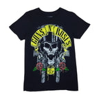 Offisiell Guns N' Roses Skull & Roses '85 Grafisk T-skjorte