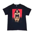Offisiell Aaliyah Red Portrait Grafisk T-skjorte