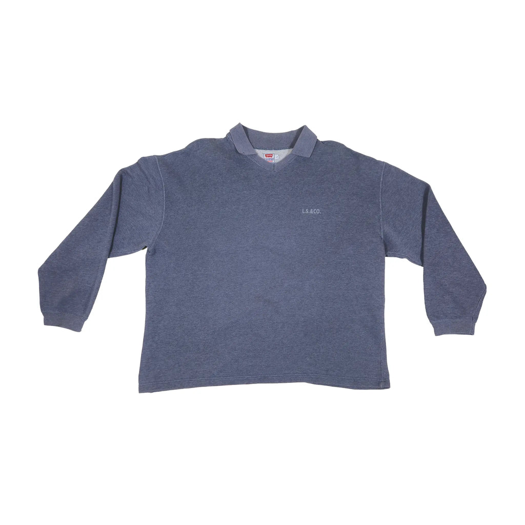 Vintage Levi’s Kort Genser med Krage