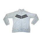 Hvit Adidas Helglidelås Sportswear Meshfôret Treningsjakke