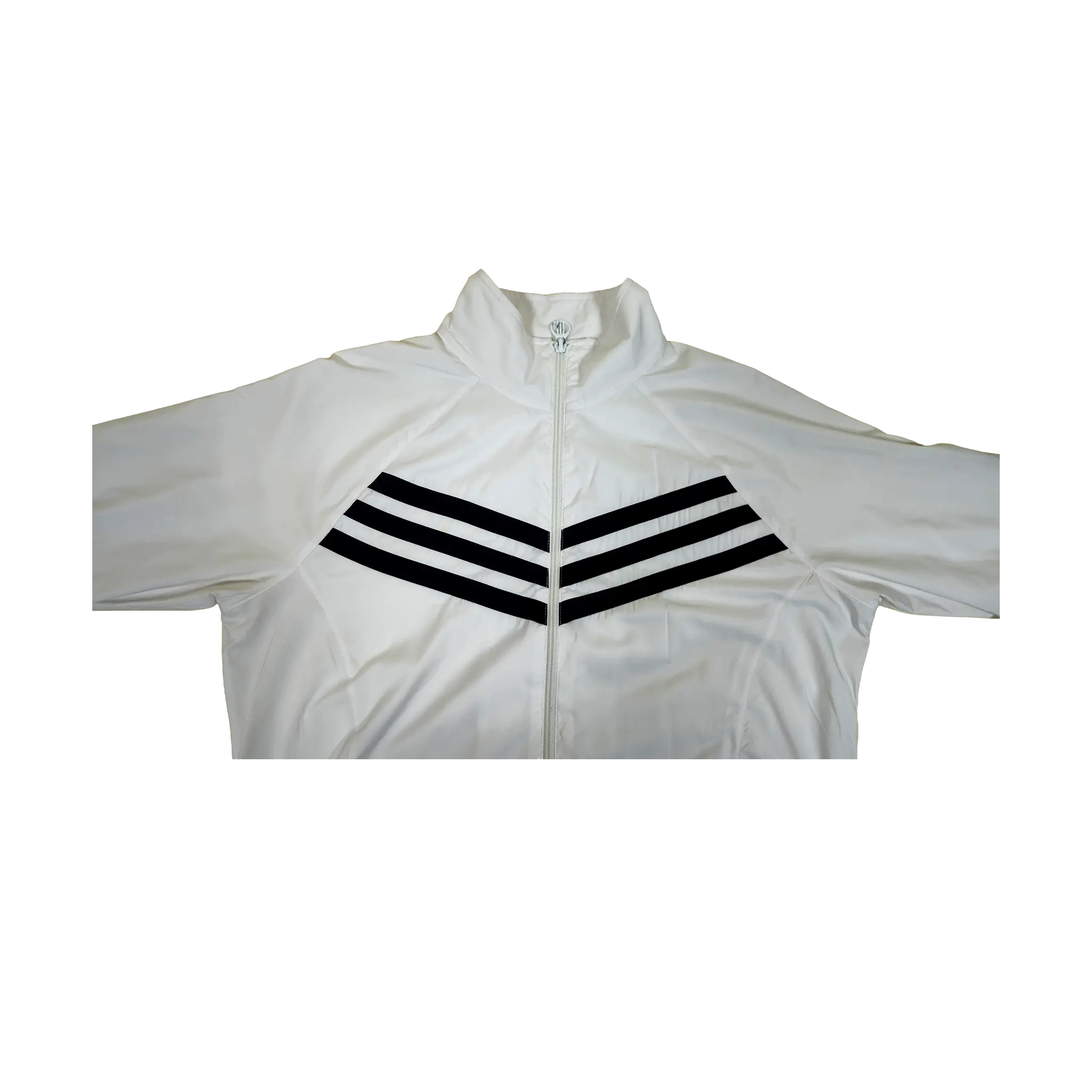 Hvit Adidas Helglidelås Sportswear Meshfôret Treningsjakke