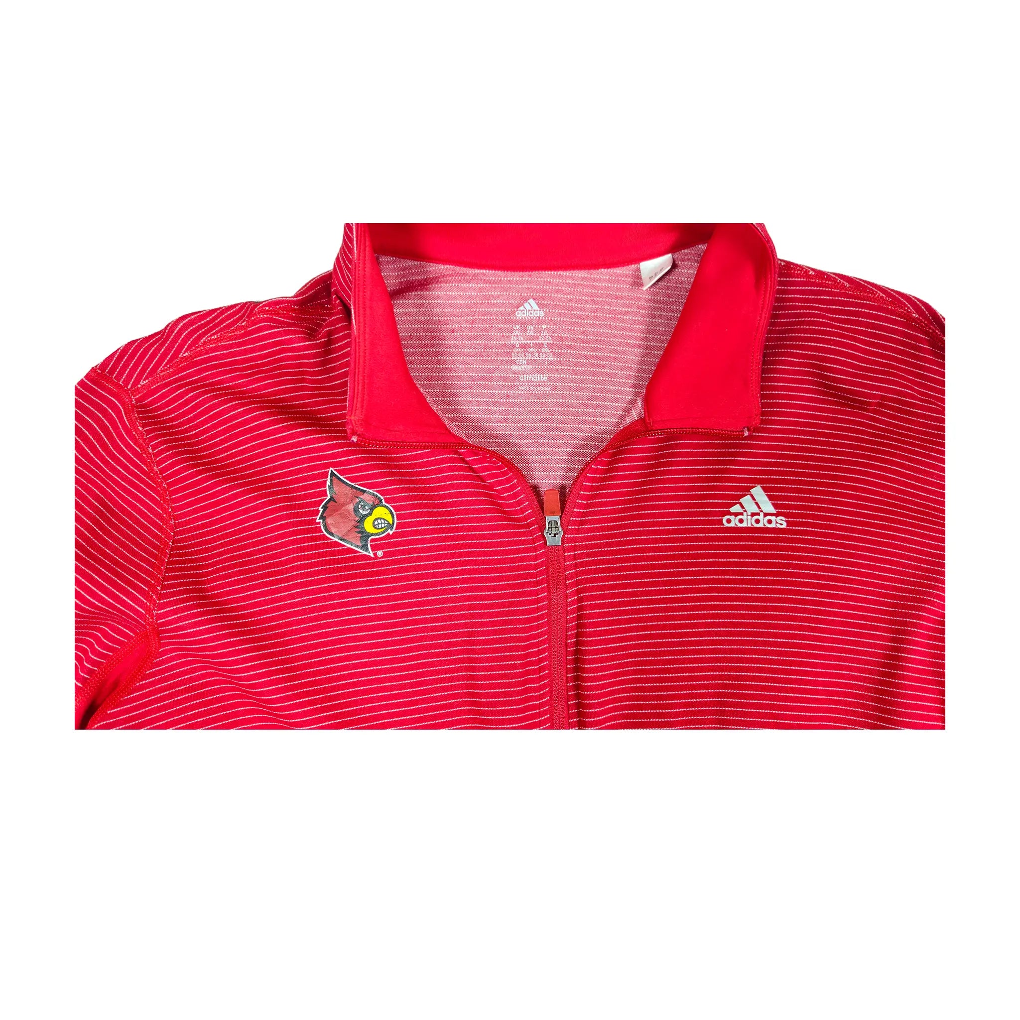 Adidas Louisville Cardinals NCAA 1/2 glidelås treningstopp