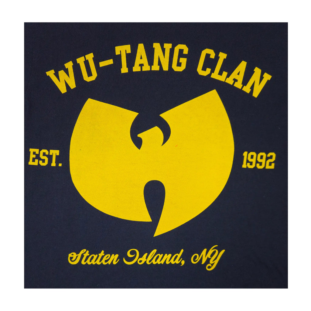 Offisiell Wu-Tang Clan Staten Island T-skjorte med grafisk trykk
