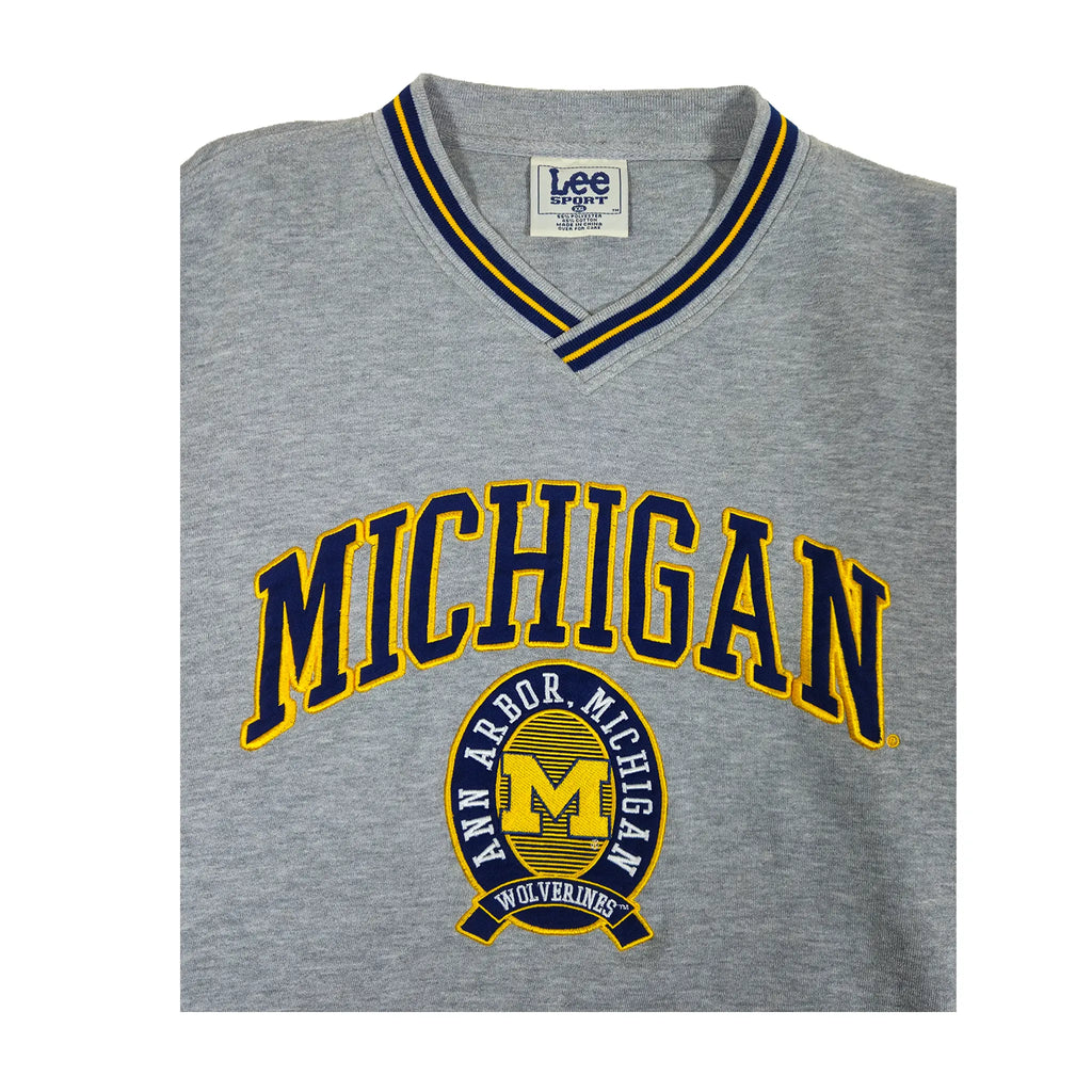 90-talls Michigan Ann Arbor genser i kraftig kvalitet