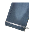 Vintage Y2K Chams Jeans Co. heavily studdet og brodert store størrelse cropped baggy jeans