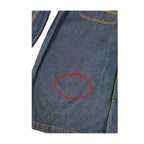 Vintage Karl Kani Jeans Kraftig Mørk Indigo Denim Overskjorte