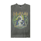 Def Leppard 2023 World Tour T-skjorte i slitt stil
