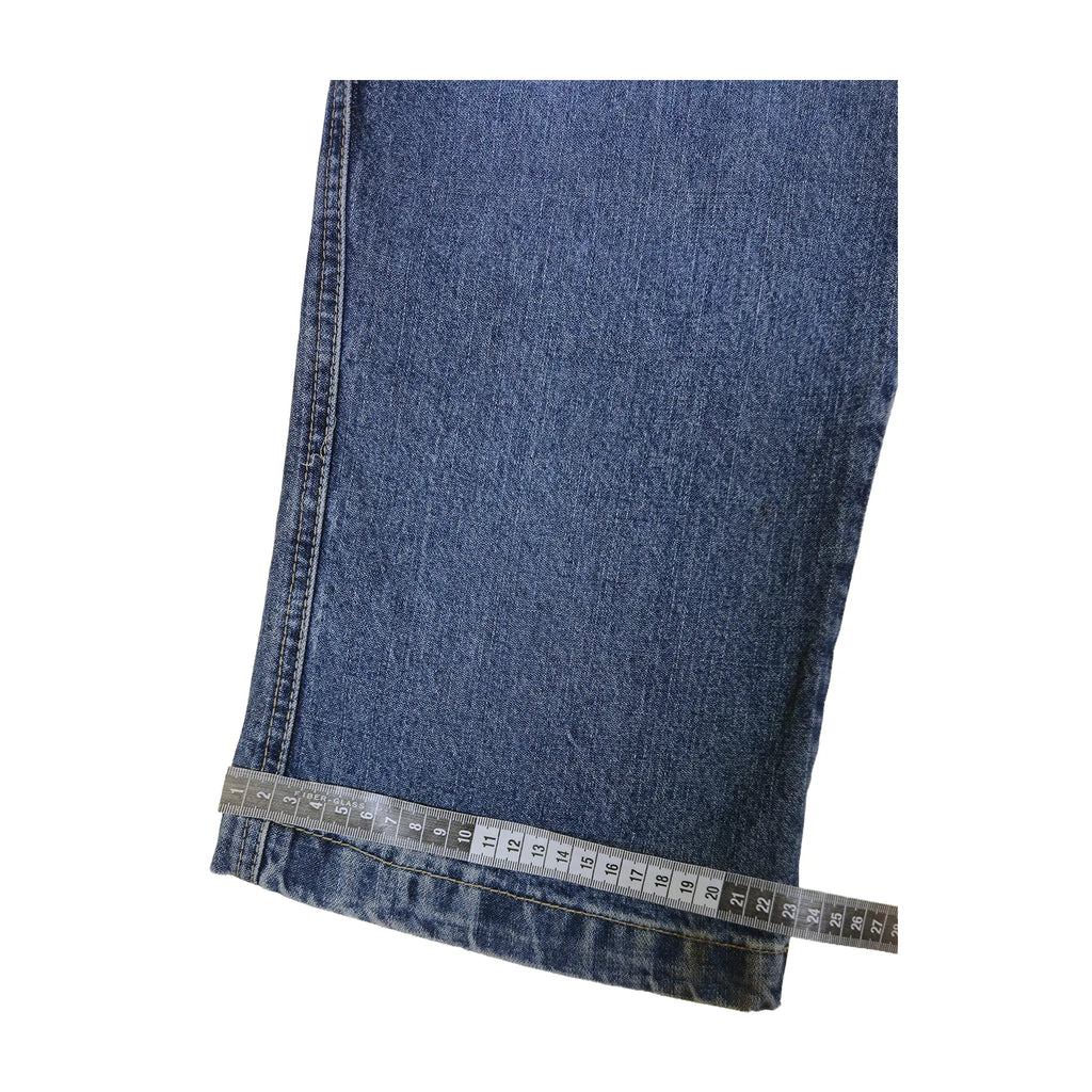 Vintage Y2K "Here & There" C&A South Academy Broderte Carpenter Skater Jeans