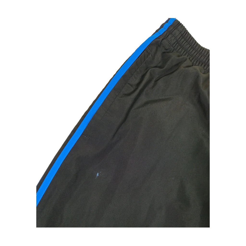 Adidas blå 3-Stripes vindbukse