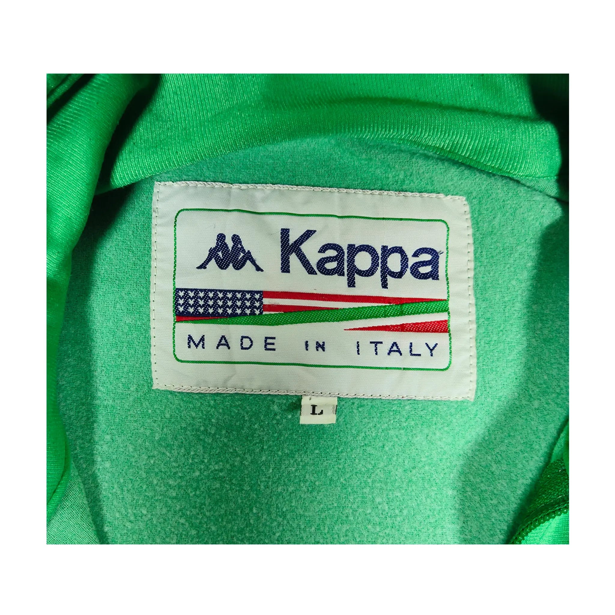 Vintage 90-talls Kappa treningsjakke med avtagbare ermer