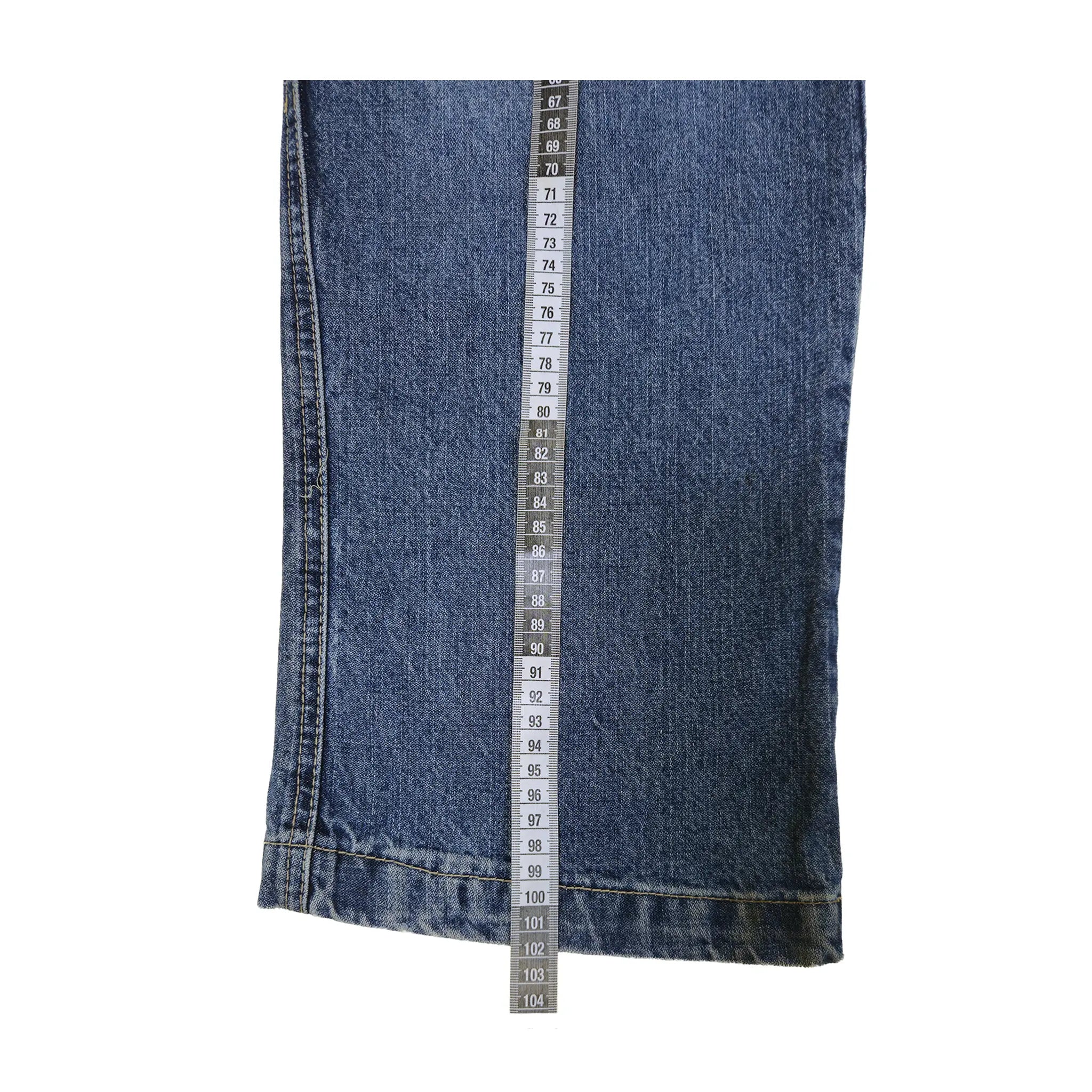 Vintage Y2K "Here & There" C&A South Academy Broderte Carpenter Skater Jeans