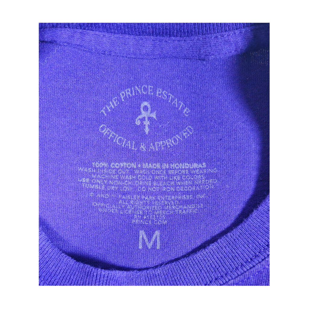 Offisiell Prince "Purple Rain" Album Cover Grafisk T-skjorte