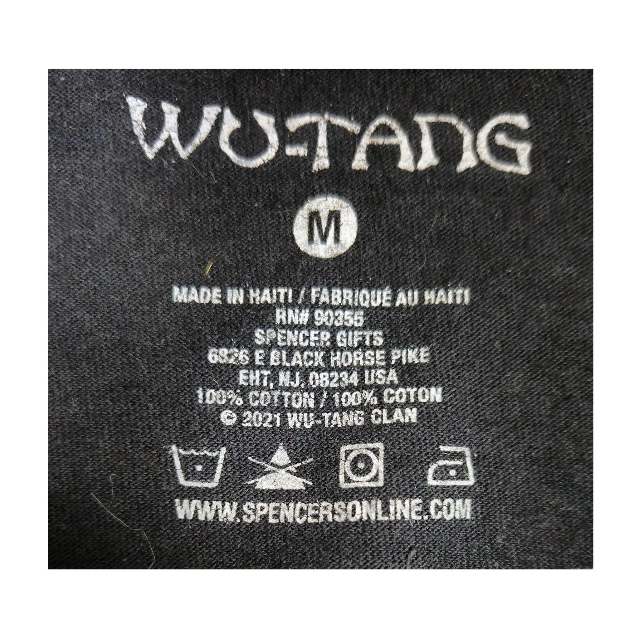 Offisiell Wu-Tang Clan Staten Island T-skjorte med grafisk trykk