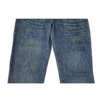 Vintage Y2K Ecko Unltd. Asymmetriske lappeteknikk jeans med flere paneler for skatere