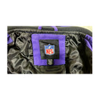 Retro G-III Baltimore Ravens vattert bomberjakke i tykt stoff