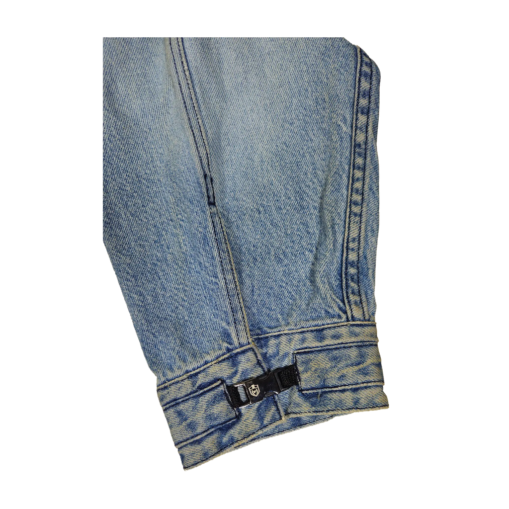 Vintage Phat Farm Archival Utility Tactical Buckle XXL Denimjakke