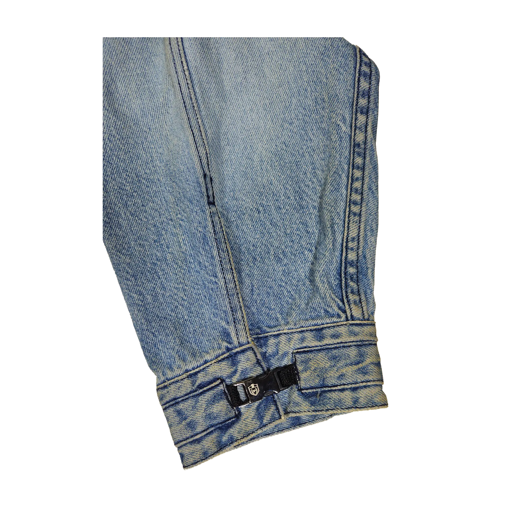 Vintage Phat Farm Archival Utility Tactical Buckle XXL Denimjakke