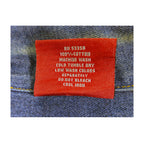 Vintage Karl Kani Jeans Kraftig Mørk Indigo Denim Overskjorte