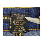 Vintage Y2K Rocawear Regnbue-monogram broderte Plus-Size Jeans