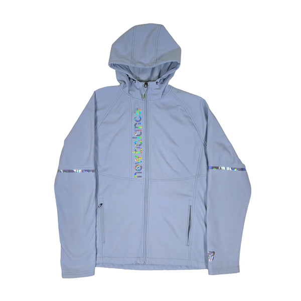 Vintage New Balance Iridescent Holographic Softshell Fleece Jacket