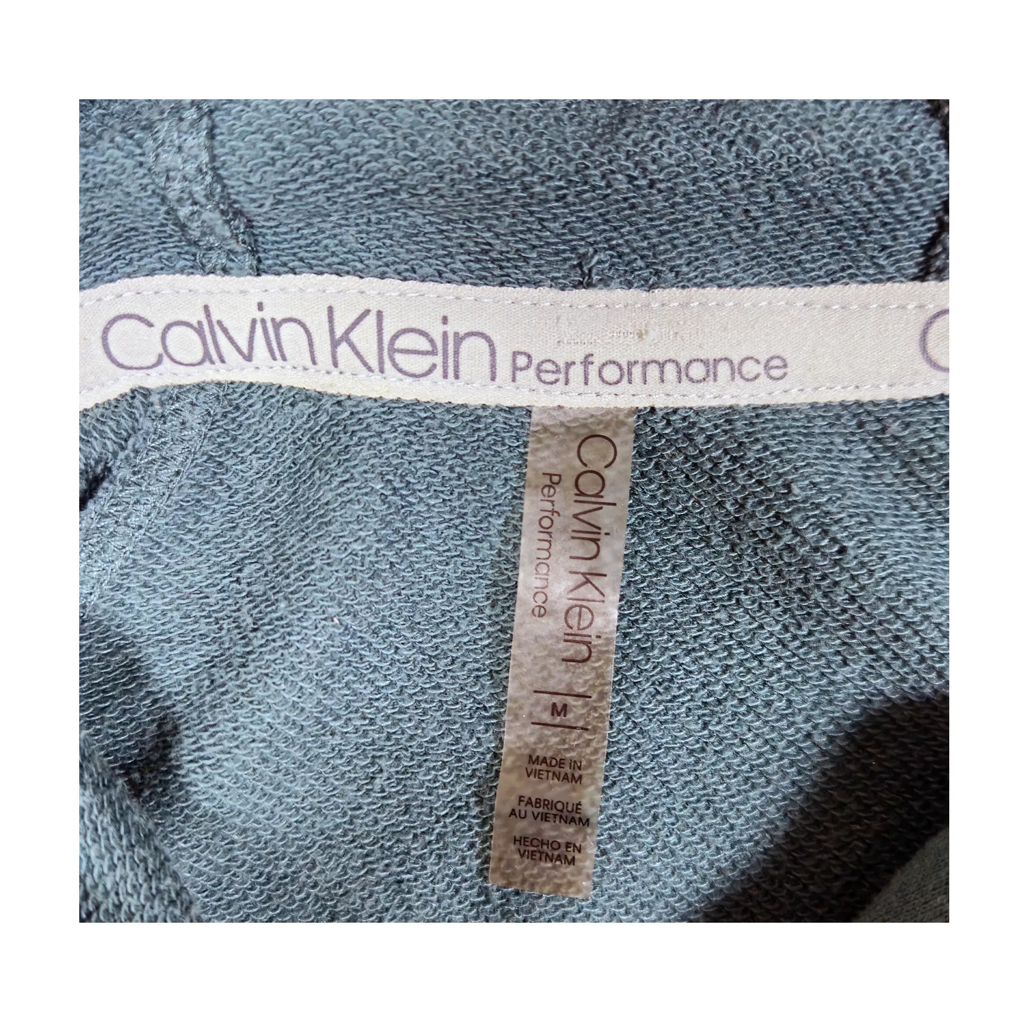 Calvin Klein Performance turkis hettegenser