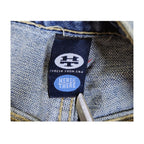 Vintage Y2K "Here & There" C&A South Academy Broderte Carpenter Skater Jeans