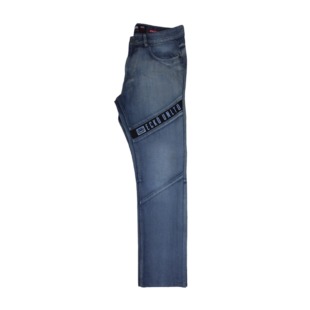 Vintage Y2K Ecko Unltd. Moto Straight Jeans med grafisk panel