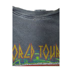 Def Leppard 2023 World Tour T-skjorte i slitt stil