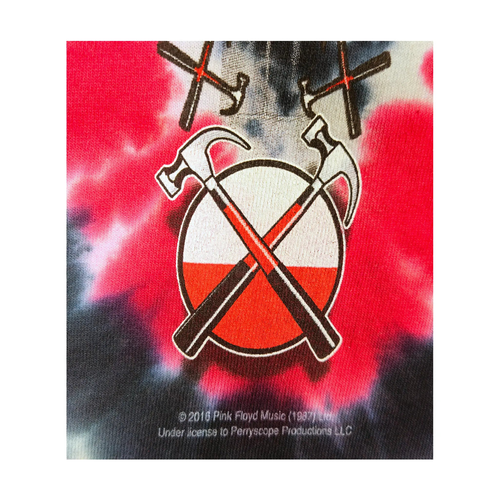2016 Liquid Blue Pink Floyd Marching Hammers grafisk T-skjorte