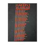 Offisiell Maroon 5 2015 "V" World Tour Tee