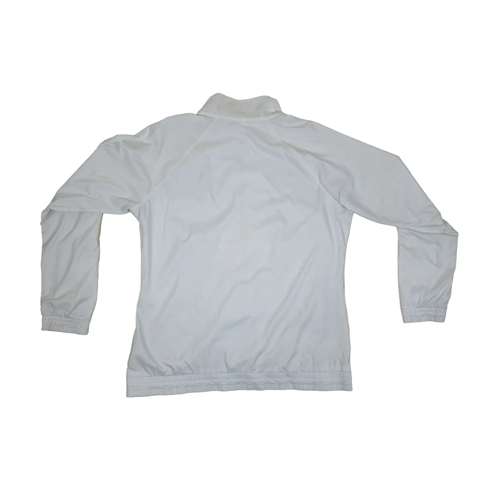 Hvit Adidas Helglidelås Sportswear Meshfôret Treningsjakke