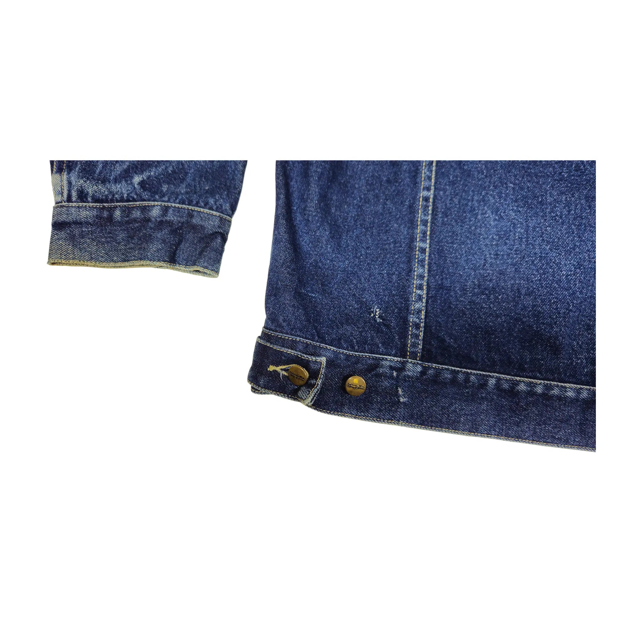Vintage Sean John Klassisk Baggy XXL Denim Truckerjakke