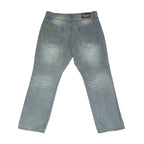 Vintage Y2K Coogi baggy jeans med kontrastsøm i falmet grå